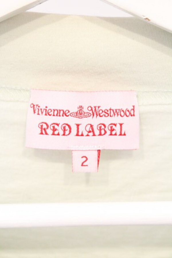 画像5: ヴィヴィアンウエストウッド 中古 / ブーケプリント額縁スクエアカットソー 2 ミント  O-26-03-08-057-to-YM-OS (5)