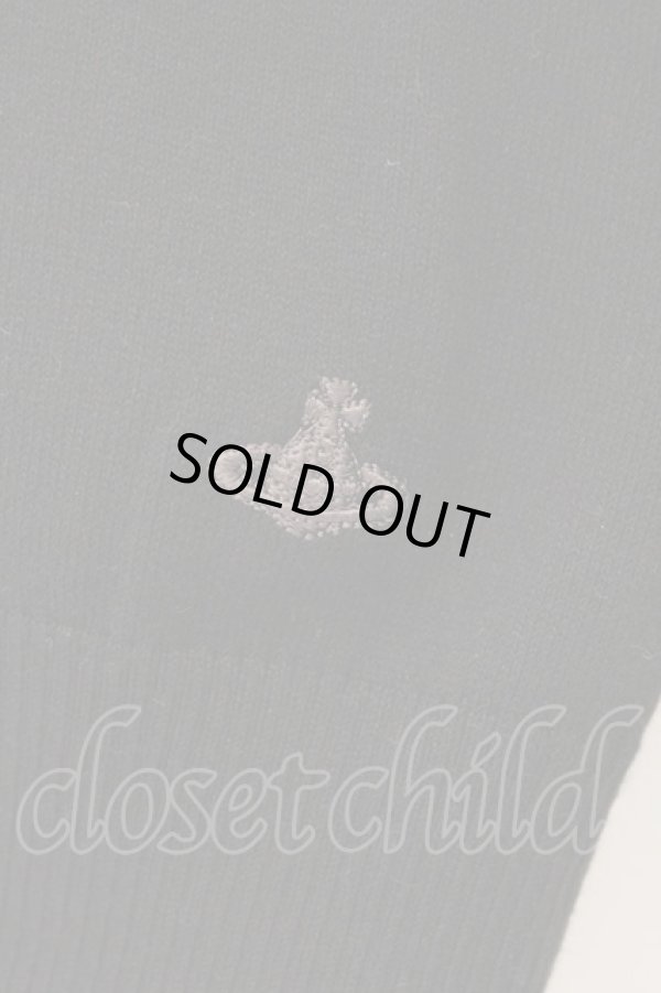 画像3: ヴィヴィアンウエストウッド 中古 / リボンタイVカットカーディガン 3 ブラック  O-26-03-08-058-to-YM-OS (3)