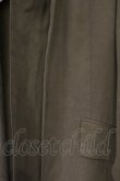 画像2: ANGLOMANIA 中古 / フロントレイヤーガウンジャケット 38 カーキ  O-26-03-08-059-jc-YM-OS (2)
