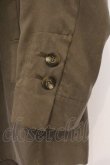 画像3: ANGLOMANIA 中古 / フロントレイヤーガウンジャケット 38 カーキ  O-26-03-08-059-jc-YM-OS (3)