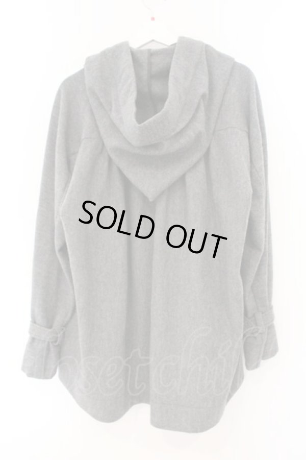 画像4: ヴィヴィアンウエストウッド 中古 / ウールフーディケープ 2 グレー  O-26-03-08-061-co-YM-OS (4)