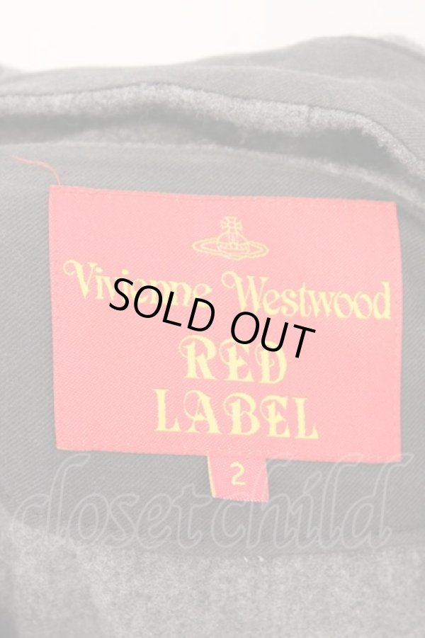 画像6: ヴィヴィアンウエストウッド 中古 / ウールフーディケープ 2 グレー  O-26-03-08-061-co-YM-OS (6)