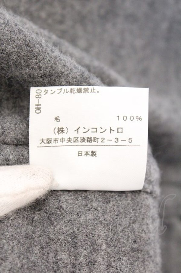 画像7: ヴィヴィアンウエストウッド 中古 / ウールフーディケープ 2 グレー  O-26-03-08-061-co-YM-OS (7)