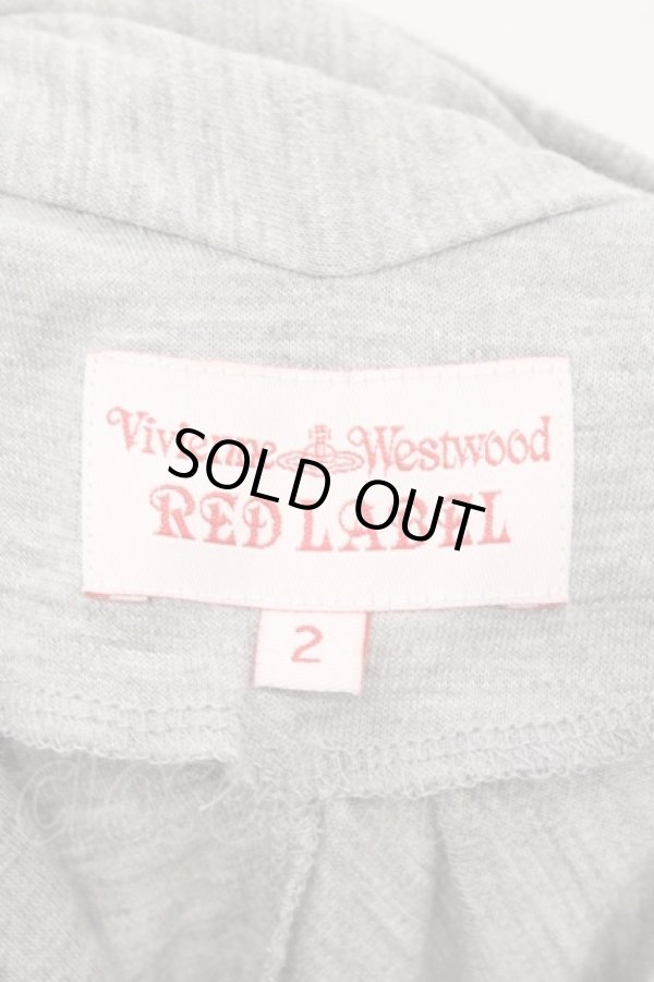 画像6: ヴィヴィアンウエストウッド 中古 / ハイネックストレッチコットンカーディガン 2 グレー  O-26-03-08-063-to-YM-OS (6)