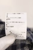画像6: ANGLOMANIA 中古 / コードタイチェックトップス 38 ネイビーｘグレー  O-26-03-08-065-to-YM-OS (6)