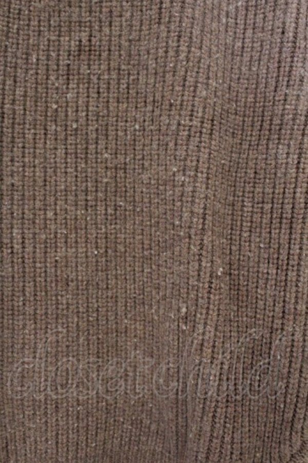 画像4: ヴィヴィアンウエストウッド 中古 / 変形リブニットプルオーバー 2 ブラウン  O-26-03-08-007-to-YM-OS (4)