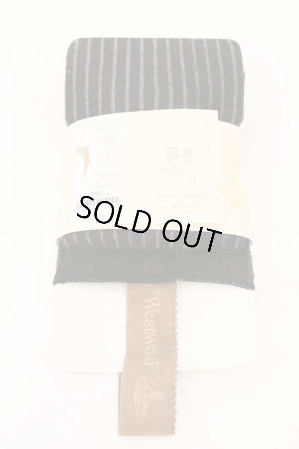 画像3: ヴィヴィアンウエストウッド 中古 / オーバーニートレンカ 23-25cm ブラックブラウン  O-26-03-08-068-gd-YM-OS (3)