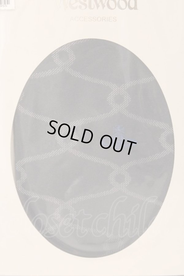 画像2: ヴィヴィアンウエストウッド 中古 / ボールドワインディングタイツ M-L ロイヤルネイビー  O-26-03-08-071-gd-YM-OS (2)