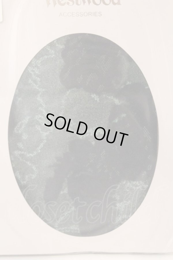 画像2: ヴィヴィアンウエストウッド 中古 / チーズプラントストッキング M-L ペパーグリーン  O-26-03-08-075-gd-YM-OS (2)