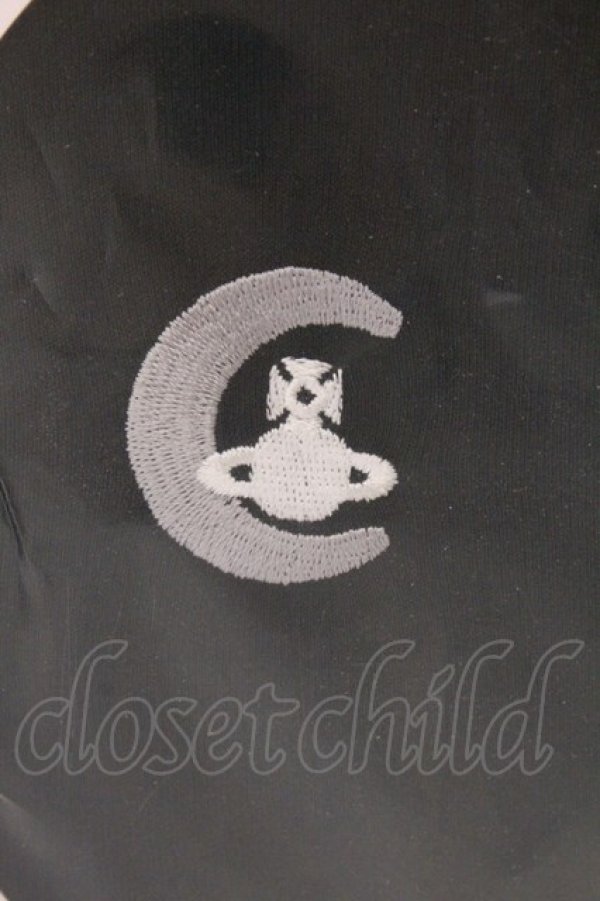 画像2: ヴィヴィアンウエストウッド 中古 / ム-ンオーブタイツ M-L ブラック  O-26-03-08-078-gd-YM-OS (2)