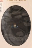 画像2: ヴィヴィアンウエストウッド 中古 / スポティッドストッキング M-L ブラック  O-26-03-08-082-gd-YM-OS (2)