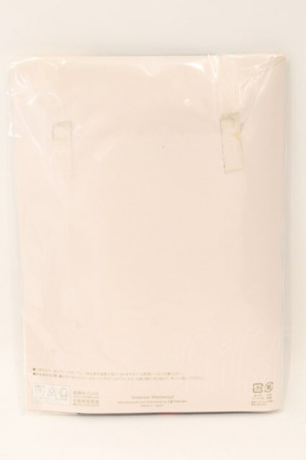 画像4: ヴィヴィアンウエストウッド 中古 / チェッカーオーブストッキング M-L ロイヤルネイビー  O-26-03-08-085-gd-YM-OS (4)