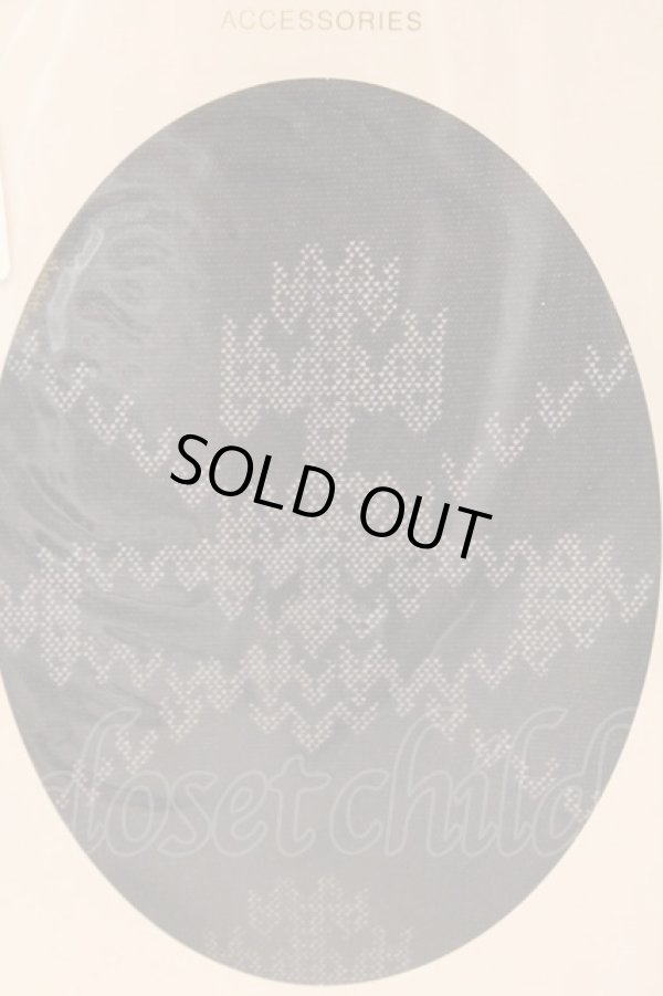 画像2: ヴィヴィアンウエストウッド 中古 / ニットハートストッキング M-L ロイヤルネイビー  O-26-03-08-086-gd-YM-ZH (2)