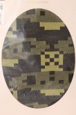画像2: ヴィヴィアンウエストウッド 中古 / ピクセルオーブタイツ M-L ブラックｘカーキ  O-26-03-08-090-gd-YM-OS (2)