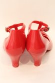 画像5: ヴィヴィアンウエストウッド×Melissa 中古 / メリージェーンシューズ 24cm レッド  O-26-03-08-094-sh-YM-OS (5)