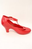 画像6: ヴィヴィアンウエストウッド×Melissa 中古 / メリージェーンシューズ 24cm レッド  O-26-03-08-094-sh-YM-OS (6)