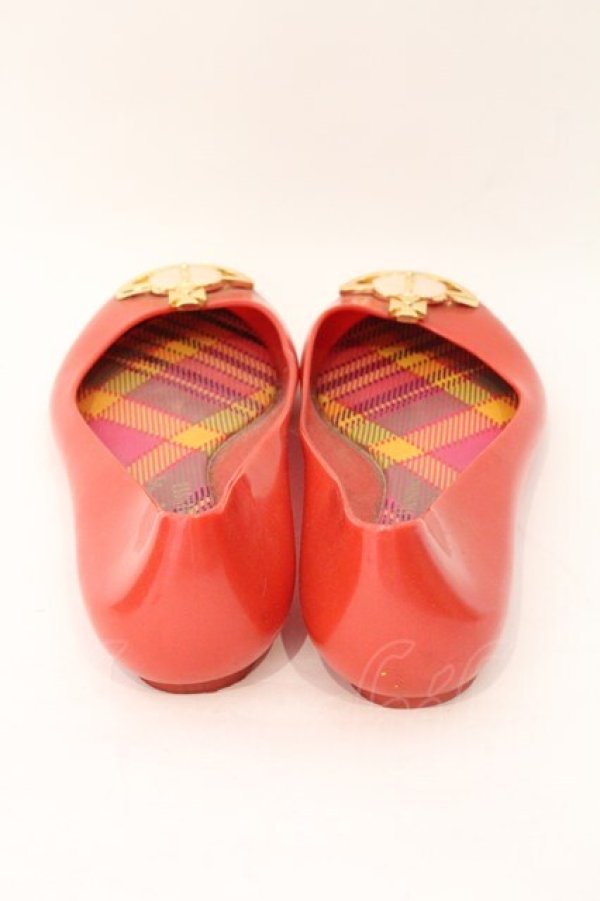 画像5: ヴィヴィアンウエストウッド 中古 / ディバインバレリーナシューズ 23.5cm レッド  O-26-03-08-095-sh-YM-OS (5)