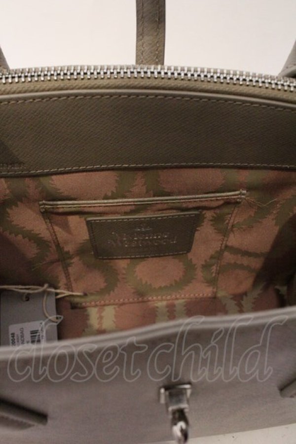 画像6: ヴィヴィアンウエストウッド 中古 / SOFIA SMALL HANDBAG（ソフィアスモールハンドバッグ）  クリームベージュ  O-26-03-08-096-ba-YM-OS (6)