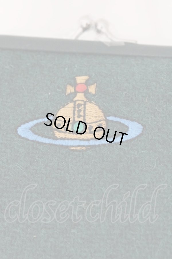 画像3: ヴィヴィアンウエストウッド 中古 / Prince Frog Frame Purse（プリンスフロッグフレームパース）ガマ口財布  グリーンｘシルバー  O-26-03-08-097-ba-YM-OS (3)