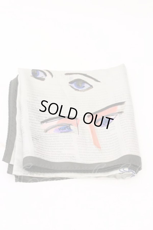 画像2: ヴィヴィアンウエストウッド 中古 / Vivienne’S EYE BAND シルクハンカチ  グリーン  O-26-03-08-098-gd-YM-OS (2)
