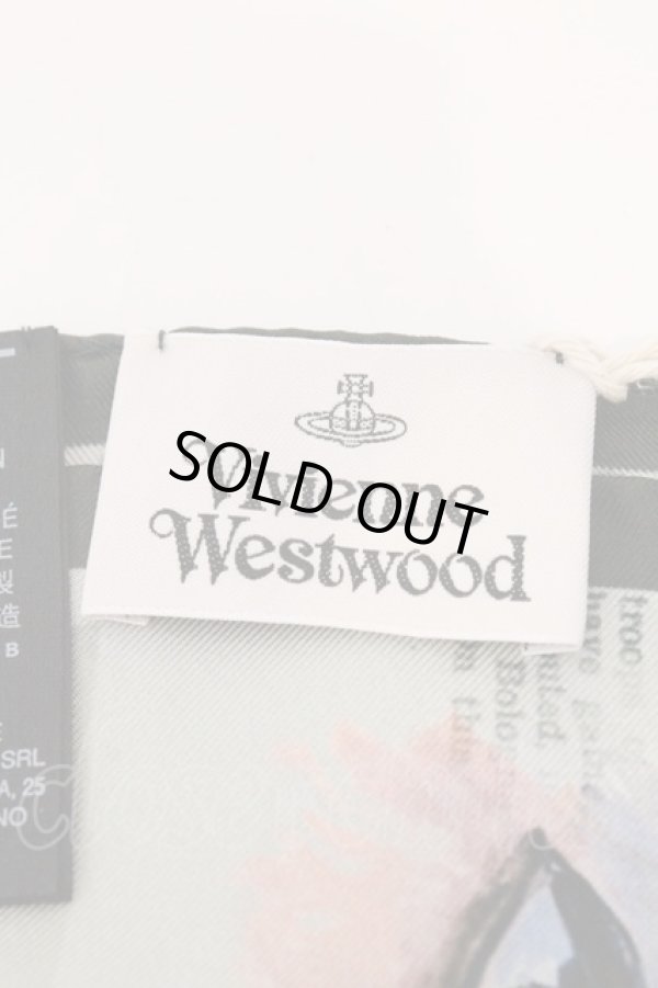 画像4: ヴィヴィアンウエストウッド 中古 / Vivienne’S EYE BAND シルクハンカチ  グリーン  O-26-03-08-098-gd-YM-OS (4)