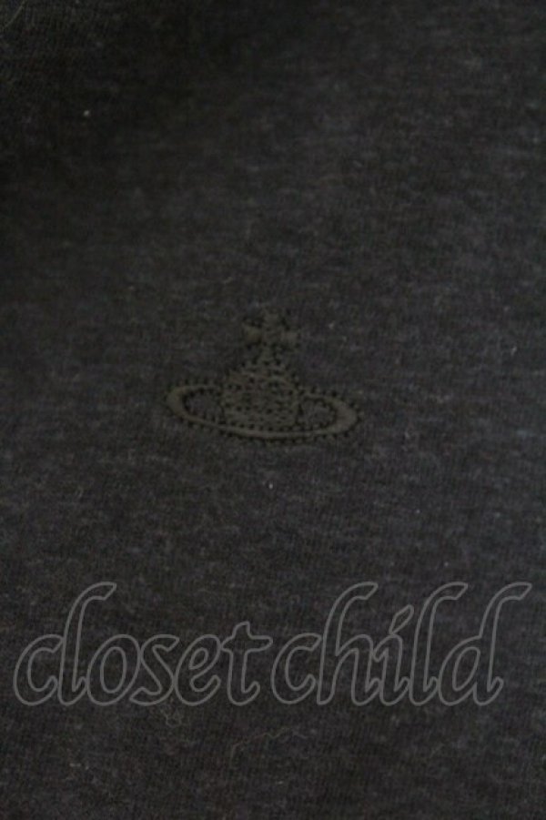 画像2: ヴィヴィアンウエストウッド 中古 / 素材切替カットワンピース 3 ブラック  O-26-03-08-011-op-YM-OS (2)