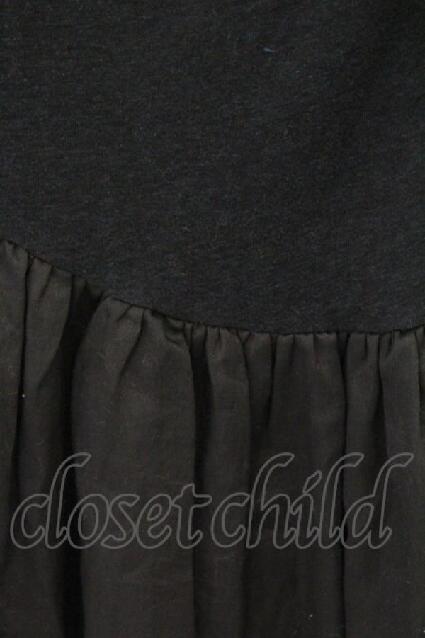 画像3: ヴィヴィアンウエストウッド 中古 / 素材切替カットワンピース 3 ブラック  O-26-03-08-011-op-YM-OS (3)