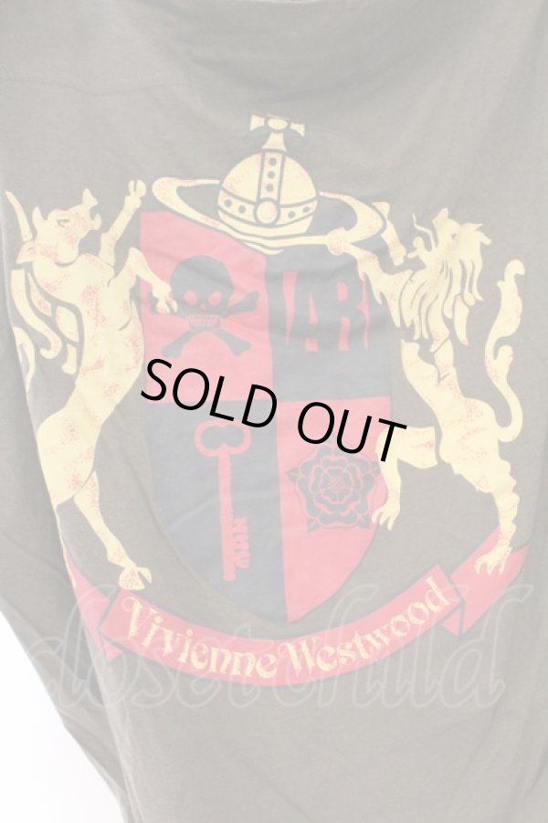 画像2: ANGLOMANIA 中古 / ホース＆ライオンエンブレムTシャツ S カーキ  O-26-03-08-013-ts-YM-ZH (2)