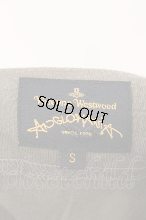 画像4: ANGLOMANIA 中古 / ホース＆ライオンエンブレムTシャツ S カーキ  O-26-03-08-013-ts-YM-ZH (4)