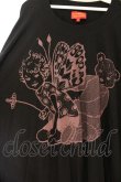 画像2: ヴィヴィアンウエストウッド 中古 / フェアリーベアドルマンカットソー 2 ブラック  O-26-03-08-015-to-YM-OS (2)
