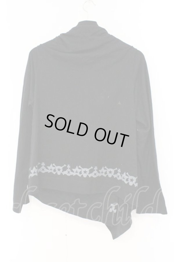 画像4: ヴィヴィアンウエストウッド 中古 / オーブラインプリントカーディガン 2 ブラック  O-26-03-08-002-to-YM-OS (4)