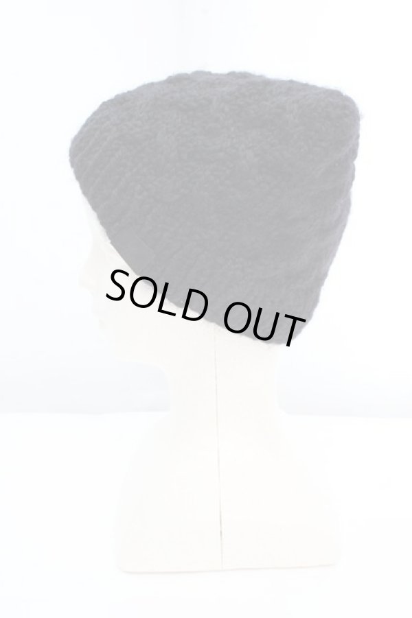 画像4: ヴィヴィアンウエストウッド 中古 / キャットイヤーニットキャップ  ブラック  O-26-03-15-017-ha-YM-OS (4)