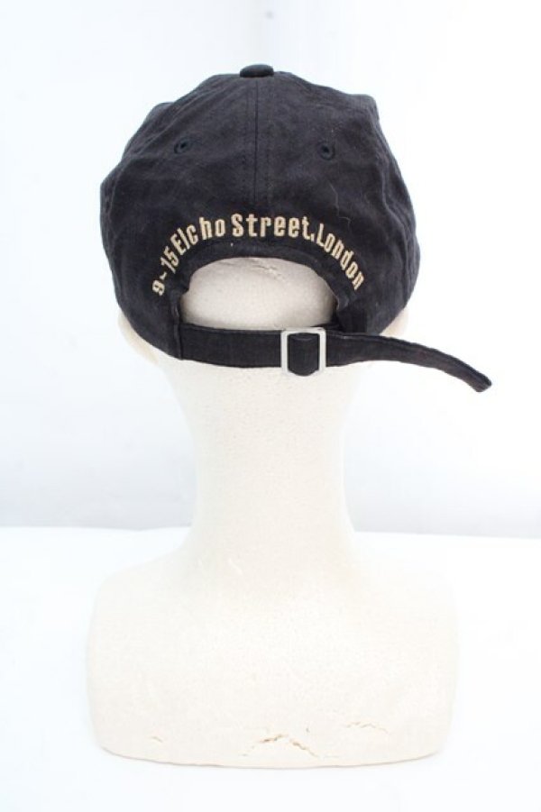 画像4: ヴィヴィアンウエストウッド 中古 / LONDONリップストップキャップ  ブラック  O-26-03-15-018-ha-IG-OS (4)