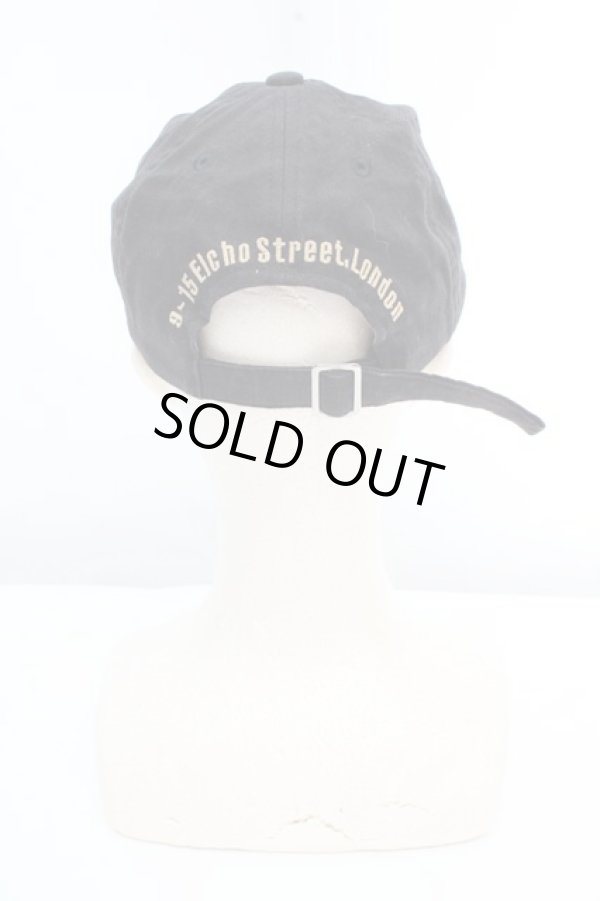 画像4: ヴィヴィアンウエストウッド 中古 / LONDONリップストップキャップ  ブラック  O-26-03-15-018-ha-IG-OS (4)