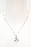 画像3: ヴィヴィアンウエストウッド 中古 / ARIELLAネックレス  シルバー×ブルー  O-26-03-15-020-nl-IG-OS (3)