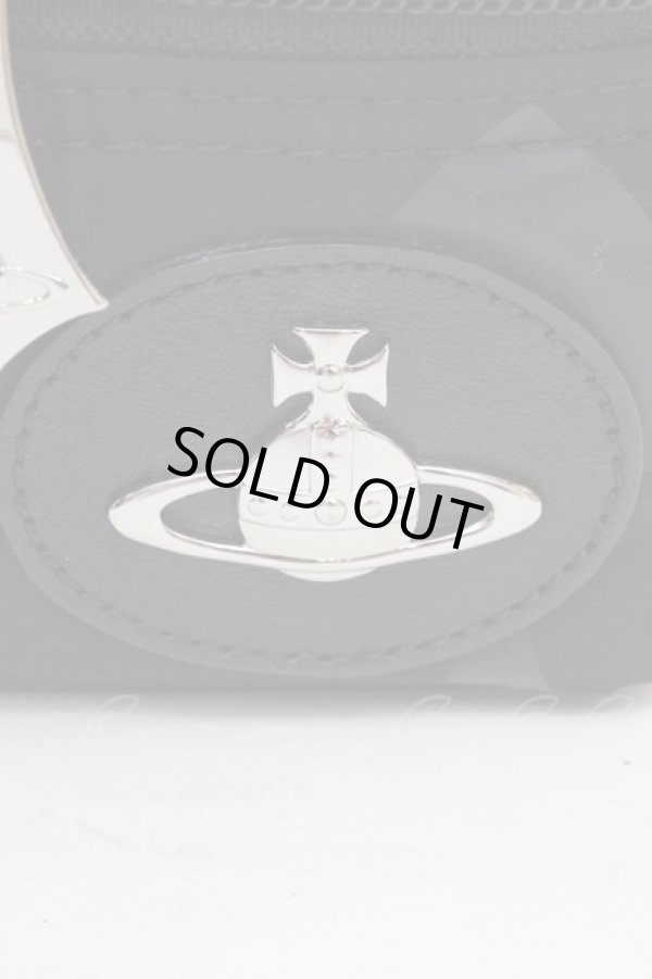 画像3: ヴィヴィアンウエストウッド 中古 / バニティポーチ  ブラック  O-26-03-15-026-gd-YM-OS (3)