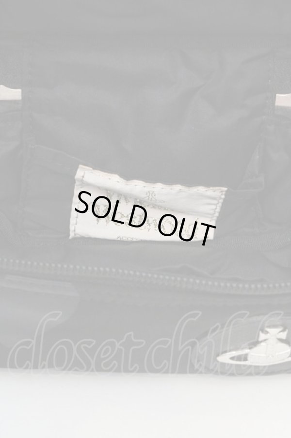 画像6: ヴィヴィアンウエストウッド 中古 / バニティポーチ  ブラック  O-26-03-15-026-gd-YM-OS (6)