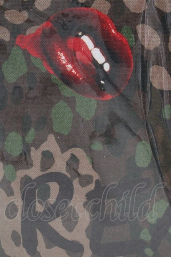 画像2: ヴィヴィアンウエストウッド 中古 / 2019年スケジュール帳 ブックカバー  カモフラージュ柄  O-26-03-15-030-gd-IG-OS (2)