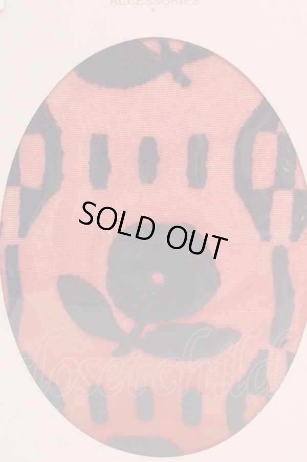 画像2: ヴィヴィアンウエストウッド 中古 / オーストリアンフラワータイツ M-L クリムゾン  O-26-03-15-038-gd-YM-ZH (2)