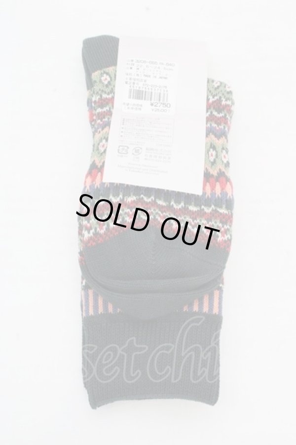 画像3: ヴィヴィアンウエストウッド 中古 / ニットリブソックス 22.5-24.5cm グリーン  O-26-03-15-049-gd-YM-OS (3)