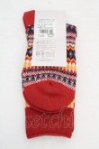 画像3: ヴィヴィアンウエストウッド 中古 / ニットリブソックス 22.5-24.5cm レッド  O-26-03-15-050-gd-YM-OS (3)