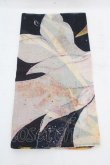 画像3: ヴィヴィアンウエストウッド 中古 / カーピフラワー　ハンカチーフ  ブラックｘブルーオーブ  O-26-03-15-055-gd-YM-OS (3)