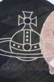 画像2: ヴィヴィアンウエストウッド 中古 / カーピフラワー　ハンカチーフ  ブラックｘホワイトオーブ  O-26-03-15-057-gd-YM-OS (2)