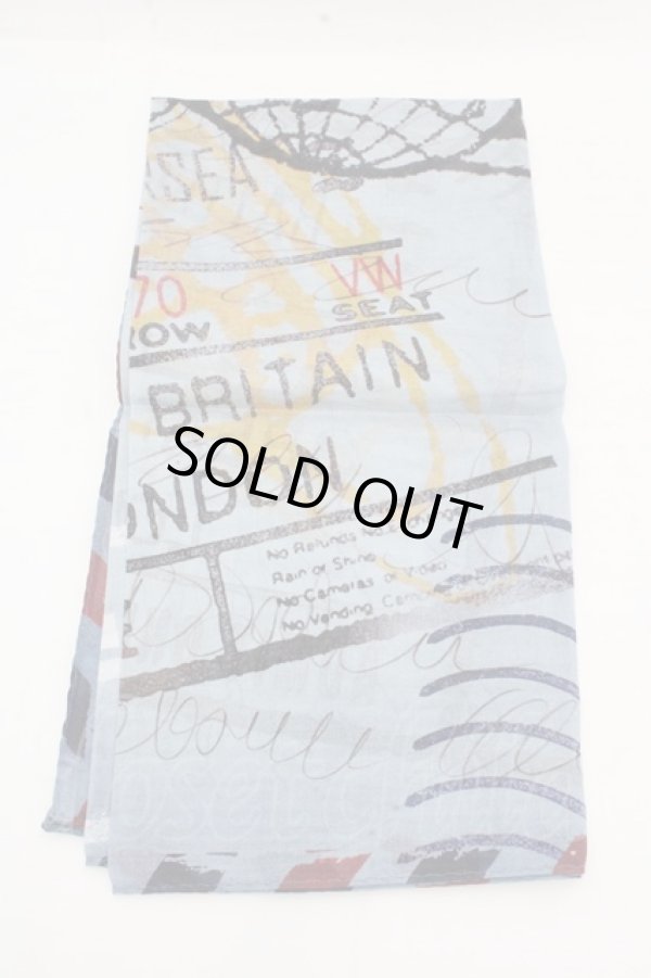 画像3: ヴィヴィアンウエストウッド 中古 / ENVELOPE ハンカチーフ  サックス  O-26-03-15-060-gd-YM-OS (3)