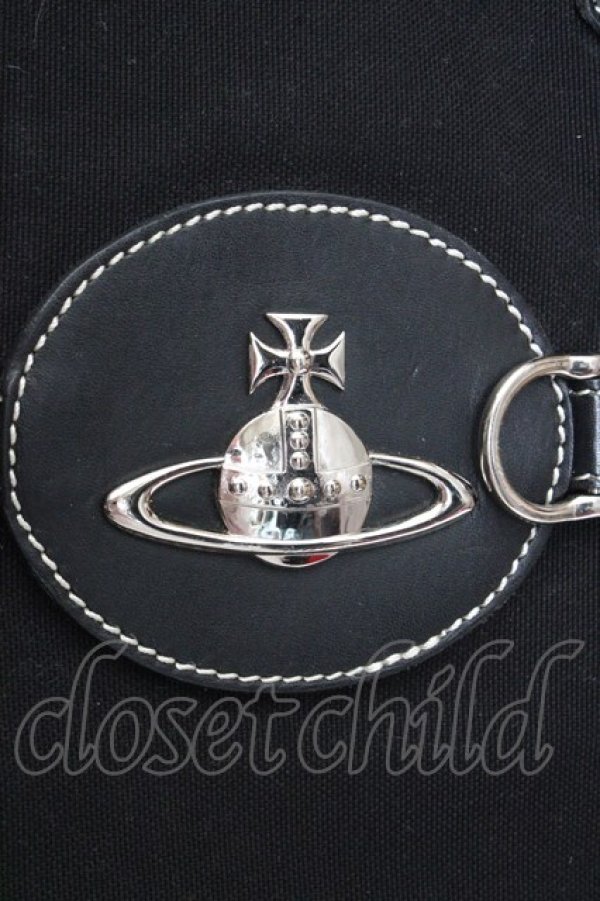 画像2: ヴィヴィアンウエストウッド 中古 / WARRENバッグ  ブラック  O-26-03-15-005-ba-YM-OS (2)