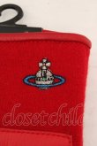 画像2: ヴィヴィアンウエストウッド MAN 中古 / ラムレザーグローブ  レッド  O-26-03-15-065-gd-YM-OS (2)