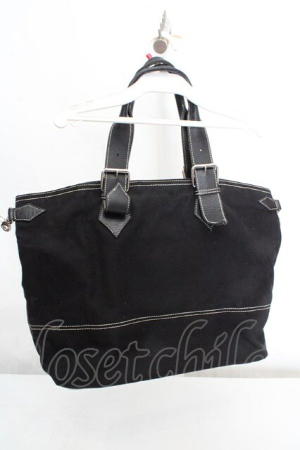 画像5: ヴィヴィアンウエストウッド 中古 / WARRENバッグ  ブラック  O-26-03-15-005-ba-YM-OS (5)