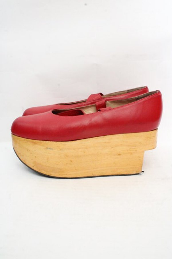 画像4: ヴィヴィアンウエストウッド 中古 / ロッキンホースバレリーナ 5（23.5-24cm） レッド  O-26-03-15-069-bl-YM-OS (4)