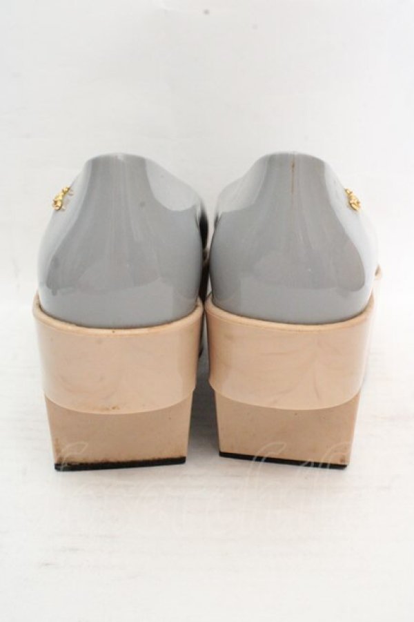 画像6: ヴィヴィアンウエストウッド×Melissa 中古 / メリッサロッキンホースバレリーナ 22cm グレー  O-26-03-15-070-sh-YM-OS (6)