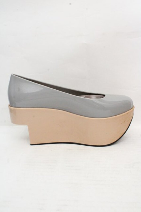 画像7: ヴィヴィアンウエストウッド×Melissa 中古 / メリッサロッキンホースバレリーナ 22cm グレー  O-26-03-15-070-sh-YM-OS (7)